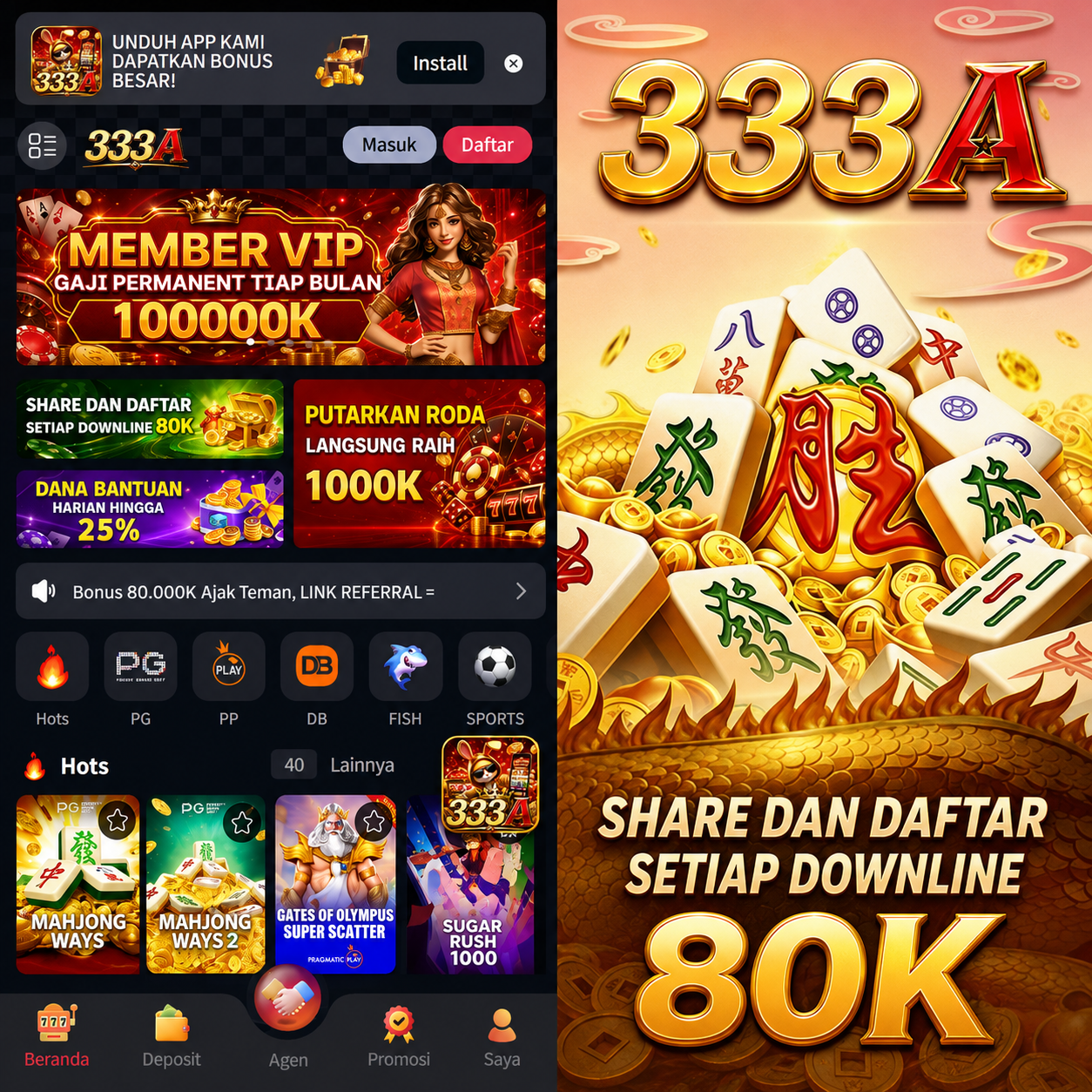 333A - Permainan Slot Online