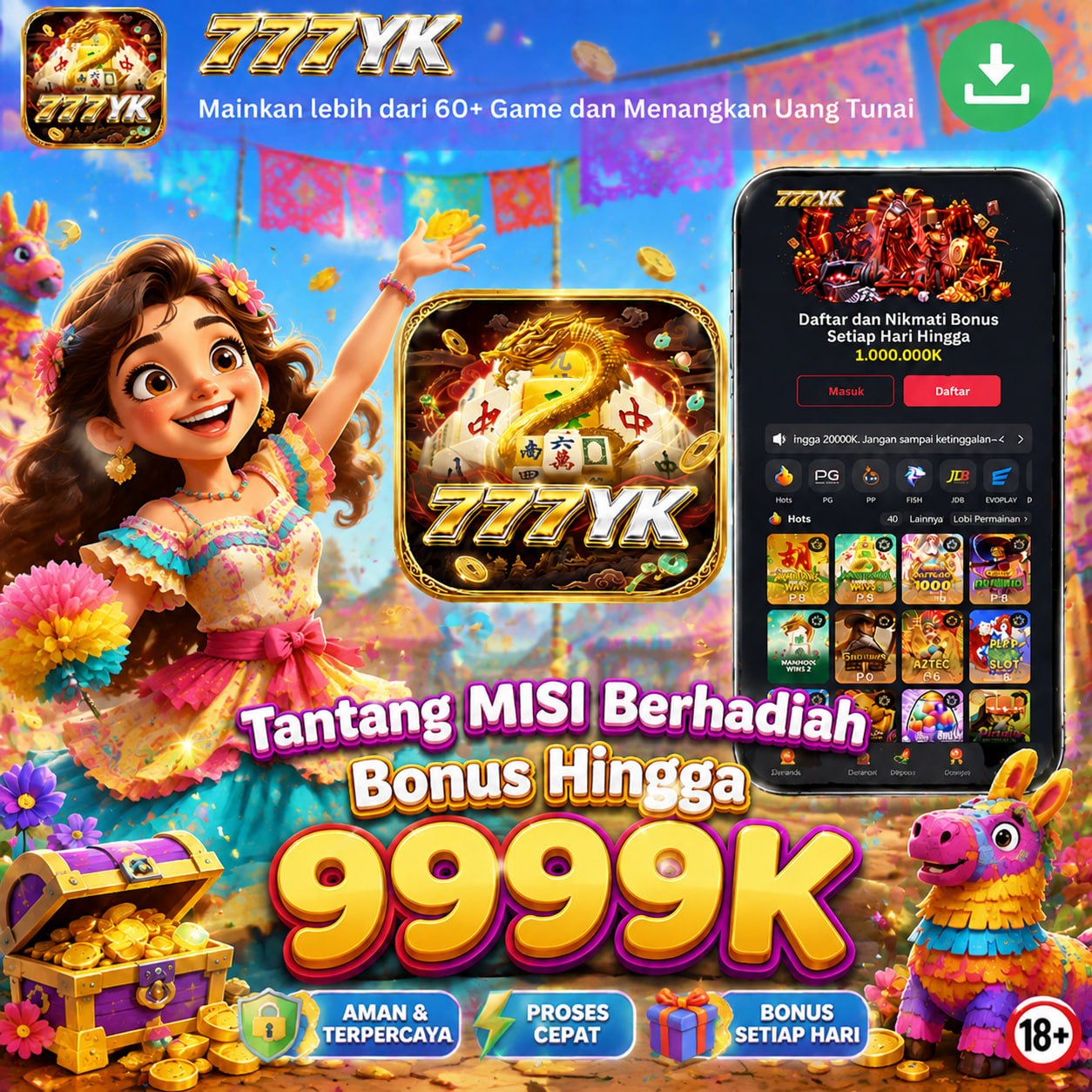777YK - Portal Hiburan Game Online Mobile Resmi & Terpercaya