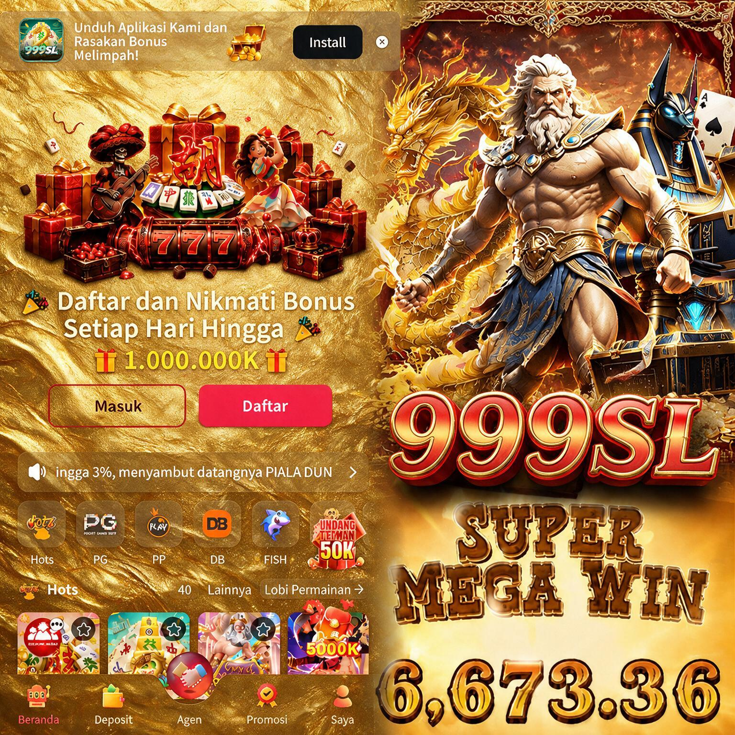999SL - Portal Hiburan Game Online Mobile Resmi & Terpercaya
