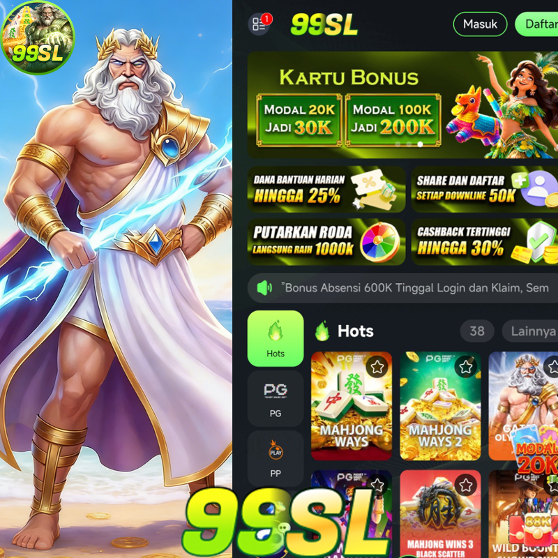 99SL - Situs Dewa Slot Gacor Hari Ini