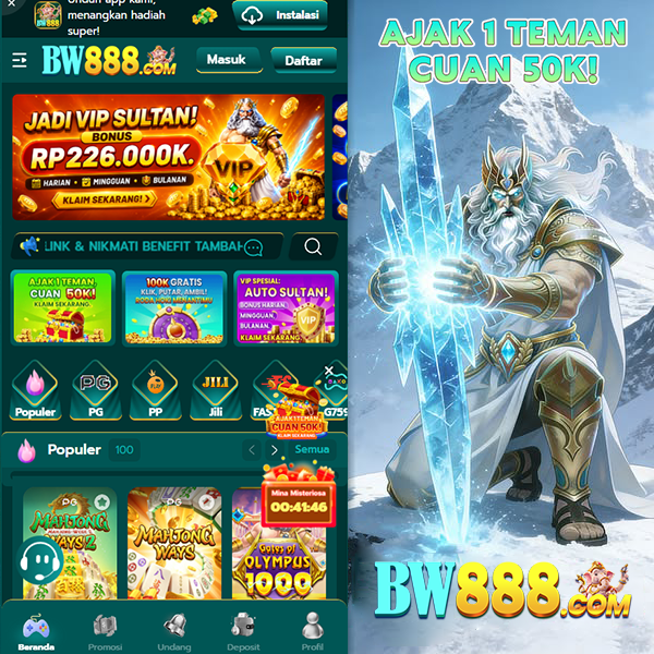 BW888 - Jelajahi Ragam Slot Online dengan Tema Menarik