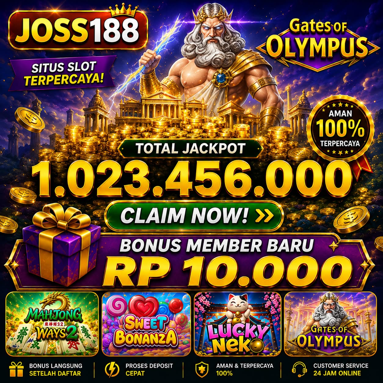 JOSS188 - Situs Slot Online Resmi dengan Akses Daftar dan Login