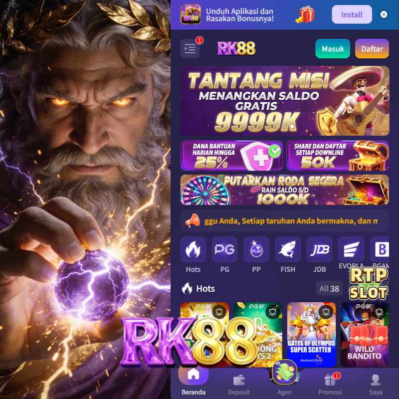 Tampilan pertama rk88